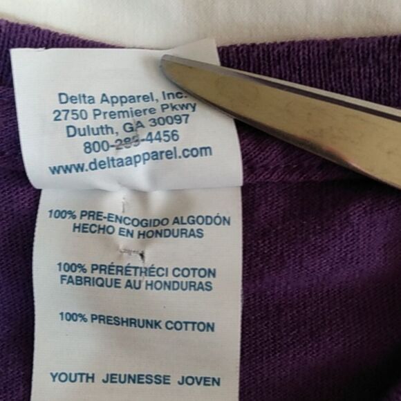 Kids purple Las Vegas‎ t-shirt - Picture 4 of 10